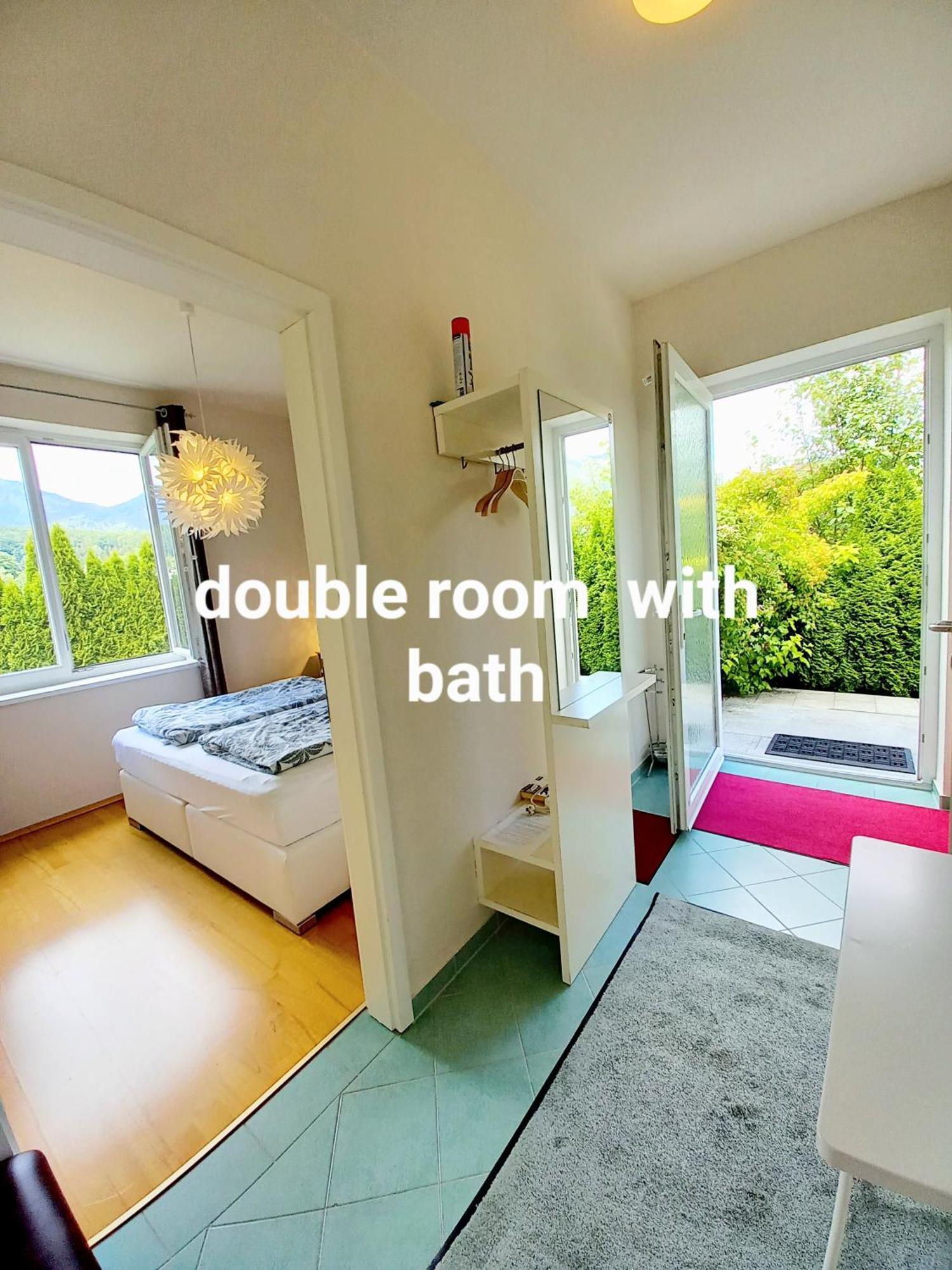 Flores, Ferienhaus Oder Doppelzimmer, Im Gruenen, 5 Gehminuten Ins Zentrum, Parkplatz, Zero Emissions Bad Ischl Zewnętrze zdjęcie